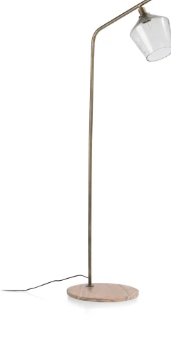 New XOOON Amy vloerlamp 1*E27 in kleur Goud shop je bij COCOmaison