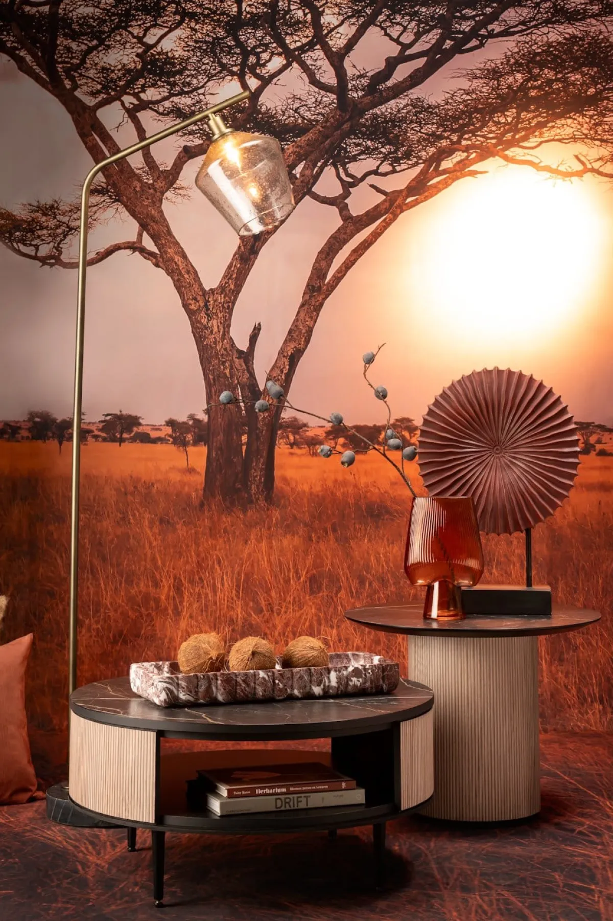 New XOOON Amy vloerlamp 1*E27 in kleur Goud shop je bij COCOmaison