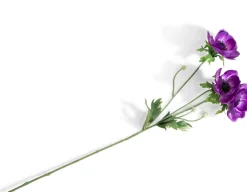 Sale XOOON Anemone Spray H75cm kunstbloem in de kleur Paars - COCOmaison