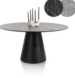 Discount XOOON ARABAX eetkamertafel rond (150x120cm) -