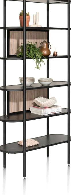 Discount XOOON ARAMON boekenkast 100 cm. - 5-niches -