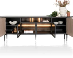 Hot XOOON ARAMON dressoir (240cm) 2-deuren + 2-glasdeuren -