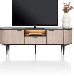 Online XOOON ARAMON lowboard (170cm) 2-deuren + 1-lade -