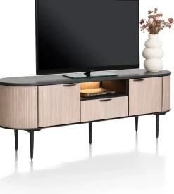 Online XOOON ARAMON lowboard (170cm) 2-deuren + 1-lade -