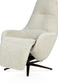 Hot XOOON Arco, relax-fauteuil - 1 motor - verstelbare hoofdsteun - stof Luton - Groen