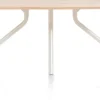 XOOON ARVADA tafel 220 x 110 cm - ovaal - centrale poot Nebbia