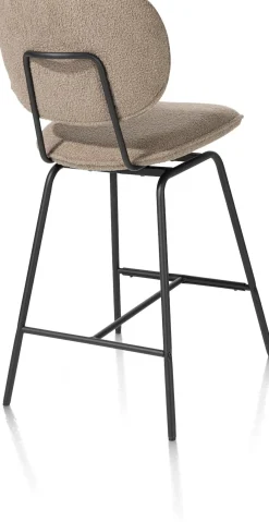 Outlet XOOON barstoel - zwart frame (ROB) - draaibaar -