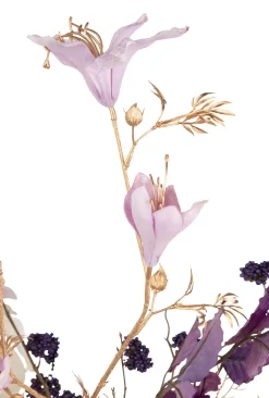 New XOOON Bauhinia Branch H115cm kunstbloem in de kleur Paars - COCOmaison