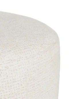 Hot XOOON BeautiQ - Chic poef - rond 80 cm in de kleur Crème - COCOmaison