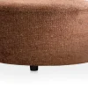 New XOOON BeautiQ - Chic poef - rond 80 cm in de kleur Koper - COCOmaison