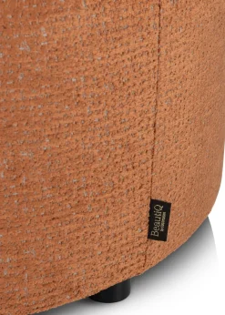New XOOON BeautiQ - Chic poef - rond 80 cm in de kleur Koper - COCOmaison