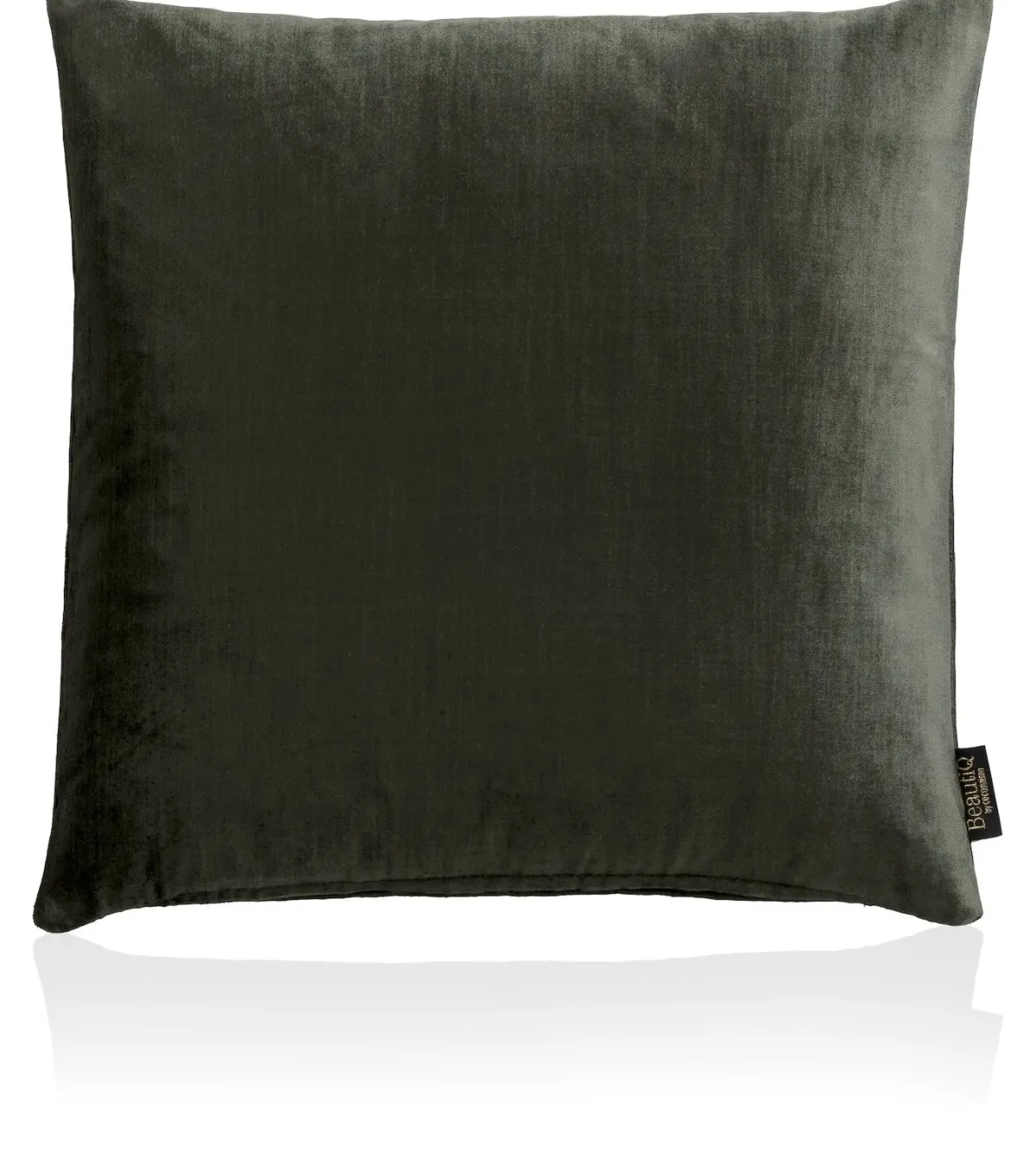 Outlet XOOON BeautiQ - Class kussen 45x45cm in de kleur Olijf - COCOmaison