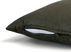 Outlet XOOON BeautiQ - Class kussen 45x45cm in de kleur Olijf - COCOmaison