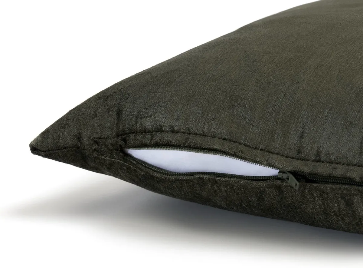 Outlet XOOON BeautiQ - Class kussen 45x45cm in de kleur Olijf - COCOmaison