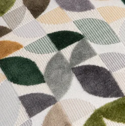 New XOOON BeautiQ - Elite poef - rond 42 cm in de kleur Olijf