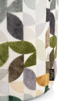 New XOOON BeautiQ - Elite poef - rond 42 cm in de kleur Olijf