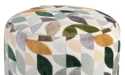 New XOOON BeautiQ - Elite poef - rond 42 cm in de kleur Olijf