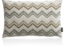 Discount XOOON BeautiQ - Lush kussen 40x60cm in de kleur Olijf - COCOmaison