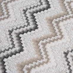 Outlet XOOON BeautiQ - Lush poef - rond 42 cm in de kleur Antraciet