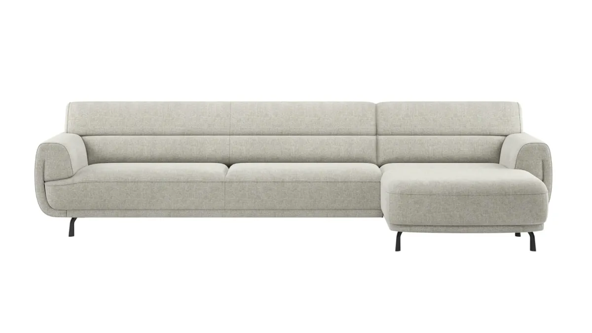 Sale XOOON Belem, 3,5 zits arm links high - longchair rechts high