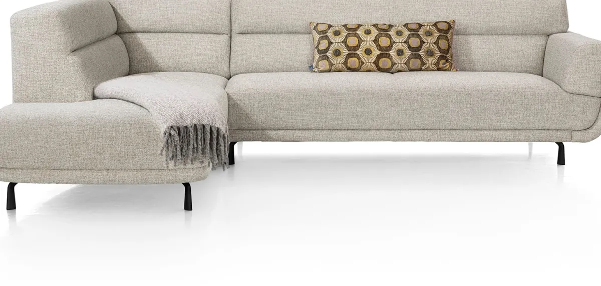 Clearance XOOON Belem, Ottomane links high - 2,5 zits arm rechts high