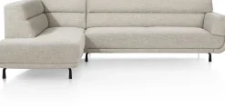 Clearance XOOON Belem, Ottomane links high - 2,5 zits arm rechts high