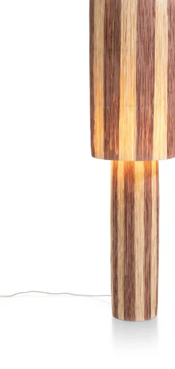Clearance XOOON Billie vloerlamp 1*E27 in kleur Bruin shop je bij COCOmaison