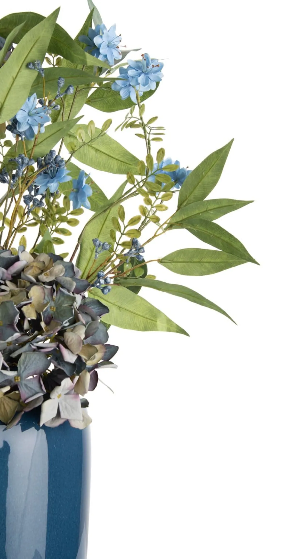 Best XOOON Blossom Spray H91cm kunstbloem in de kleur Blauw - COCOmaison