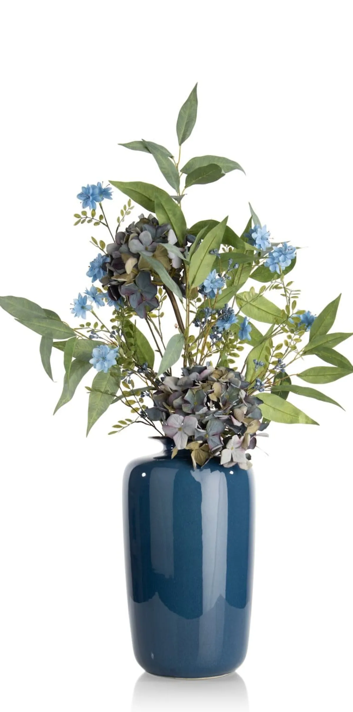 Best XOOON Blossom Spray H91cm kunstbloem in de kleur Blauw - COCOmaison
