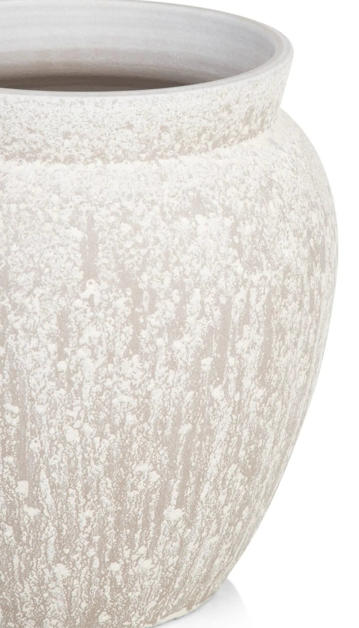 New XOOON Braga pot H40cm in de kleur Beige - COCOmaison