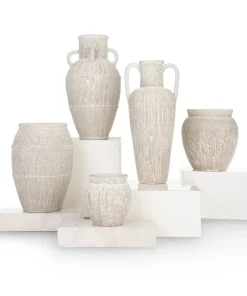 New XOOON Braga vaas H70cm in de kleur Beige - COCOmaison