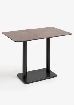 Hot XOOON Brest bartafel stone rust (120x75cm) kleur Zwart van COCOmaison