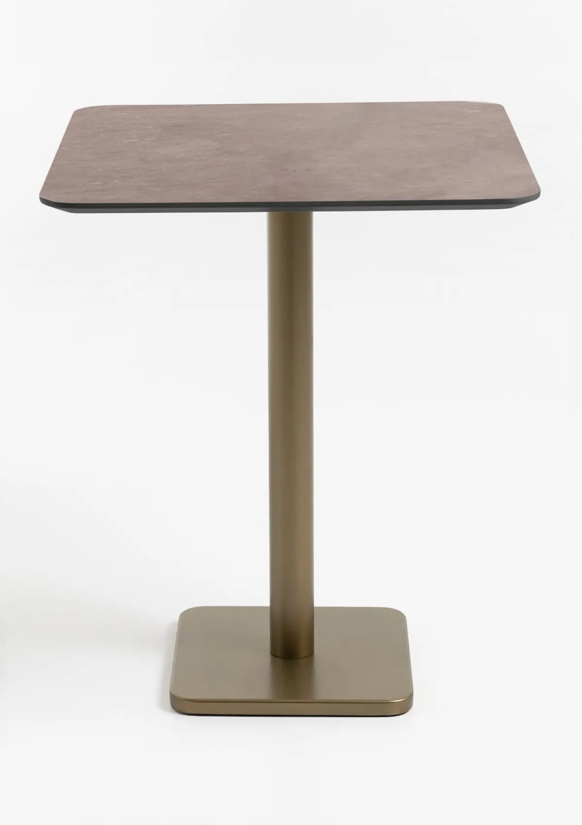 Discount XOOON Brest bartafel stone rust (75x75cm) in kleur Goud