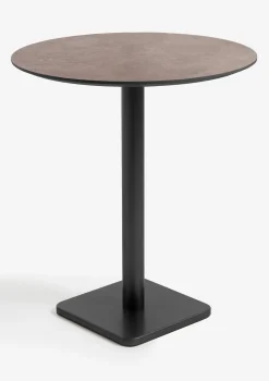 Discount XOOON Brest bartafel stone rust (D80cm) in kleur Zwart van COCOmaison
