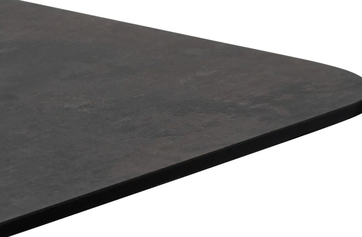 Online XOOON Brest bartafel stone (75x75cm) in kleur Zwart van COCOmaison