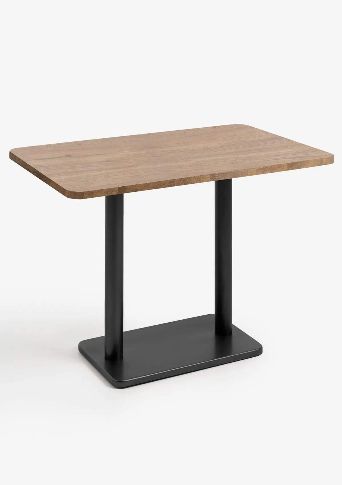 Online XOOON Brest bartafel vintage oak (120x75cm) kleur Zwart