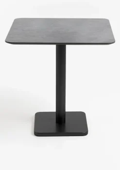 Sale XOOON Brest bistrotafel stone (75x75cm) kleur Zwart van COCOmaison