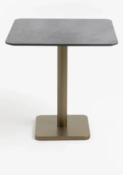 Best XOOON Brest bistrotafel stone (75x75cm) kleur Goud van COCOmaison