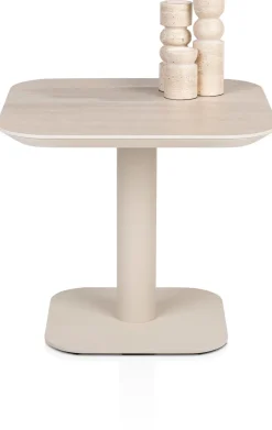 Sale XOOON Brianto, salontafel 50 x 50 cm - keramiek blad Travertin
