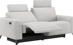 New XOOON Carini, 2.5-zits - electrisch verstelbaar 2 x 1 motor - incl. 2-hoofdsteunen - bonellvering