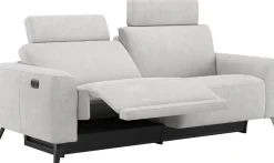 Hot XOOON Carini, 3-zits - electrisch verstelbaar 2 x 1 motor - incl. 2-hoofdsteunen - bonellvering