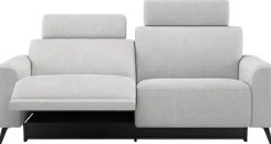 Hot XOOON Carini, 3-zits - electrisch verstelbaar 2 x 1 motor - incl. 2-hoofdsteunen - bonellvering