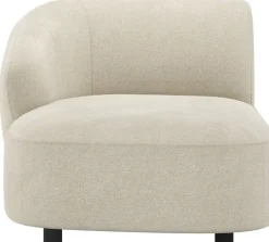 Clearance XOOON Cervo, longchair gebogen - links