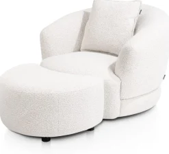 Sale XOOON Cervos, fauteuil draaibaar - rond 100cm incl. 1 kussen 45x45