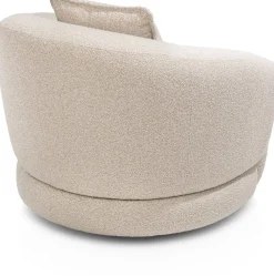 Sale XOOON Cervos, fauteuil draaibaar - rond 100cm incl. 1 kussen 45x45