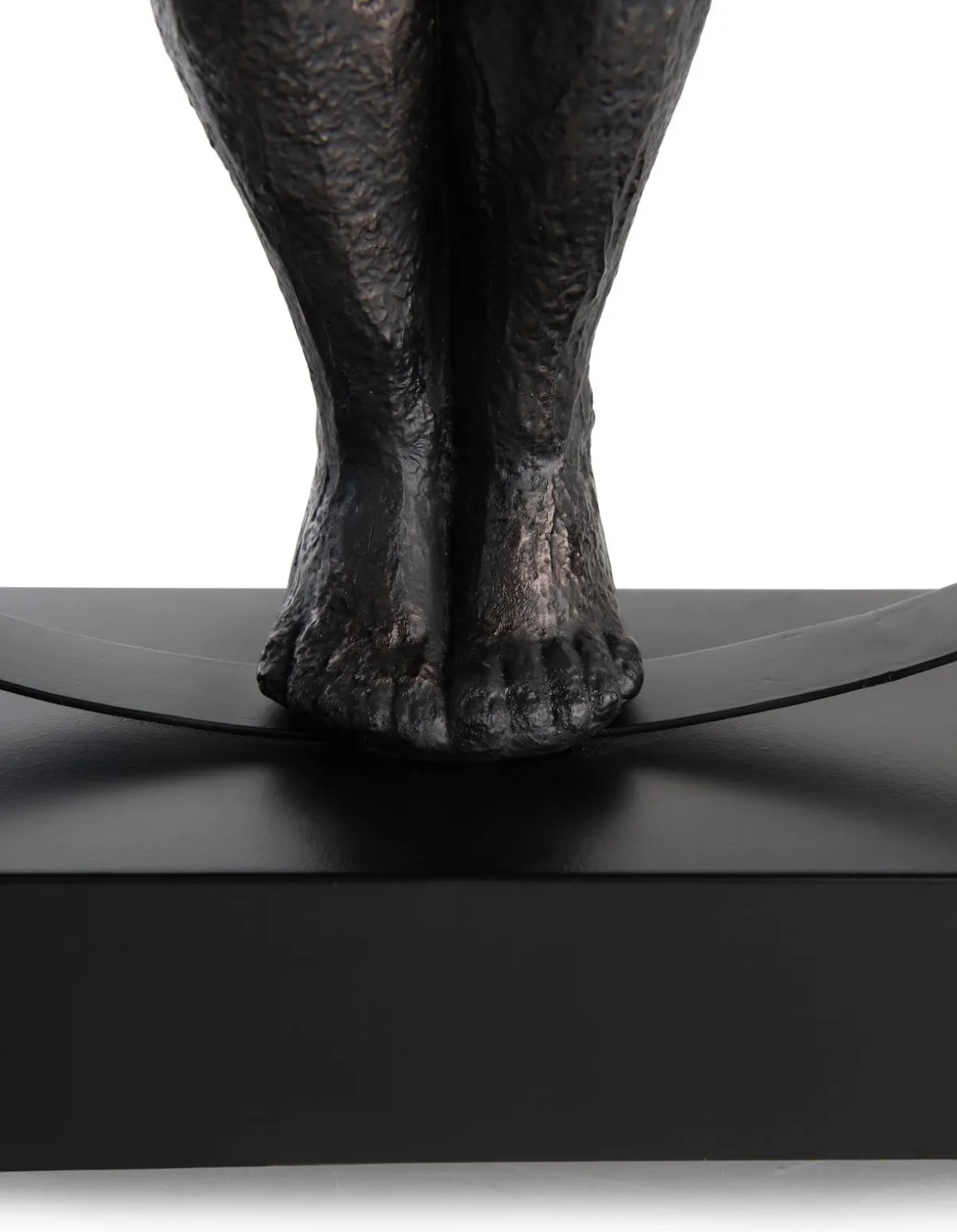 Sale XOOON Circle Man beeld H58cm in de kleur Zwart - COCOmaison