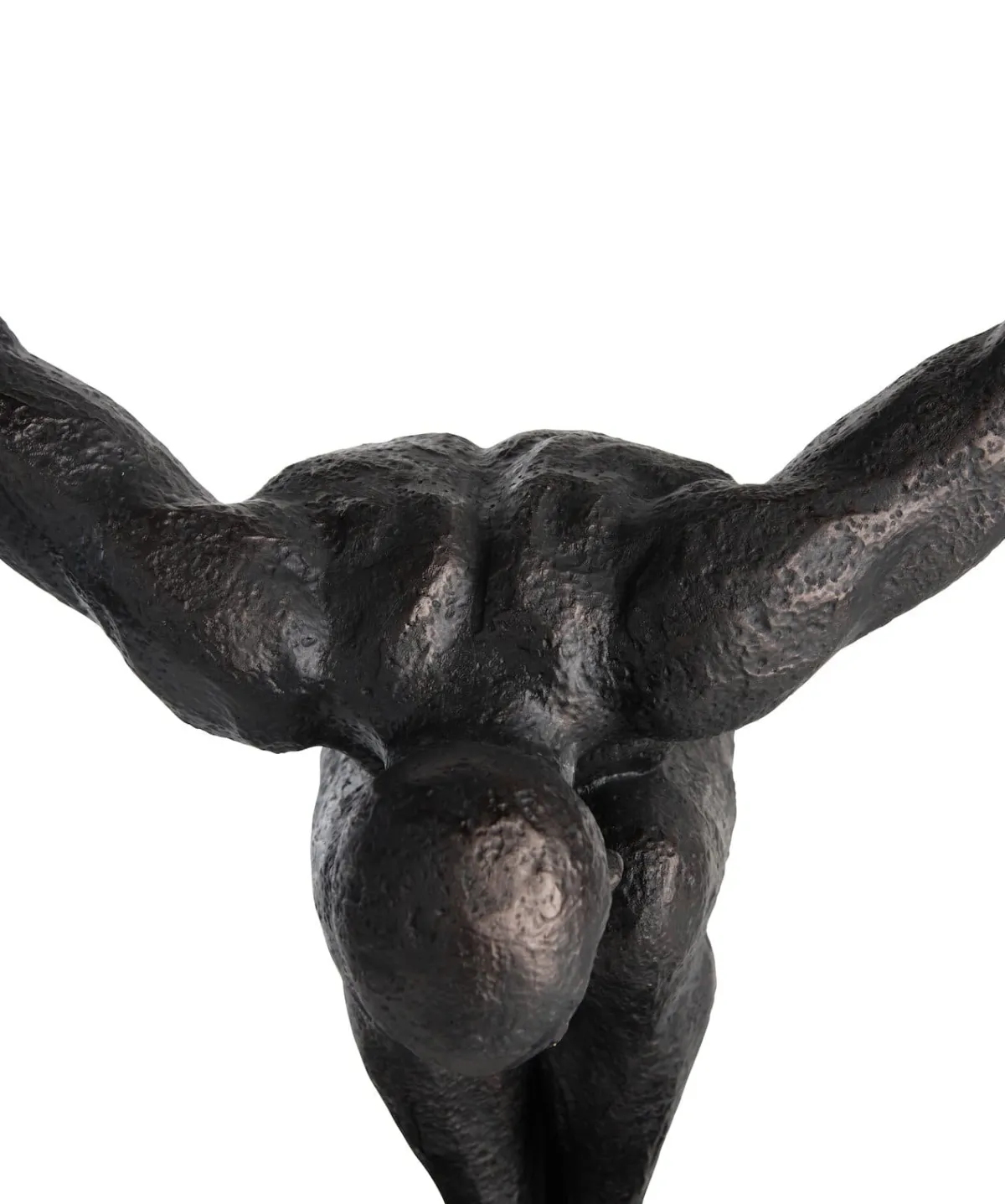 Sale XOOON Circle Man beeld H58cm in de kleur Zwart - COCOmaison