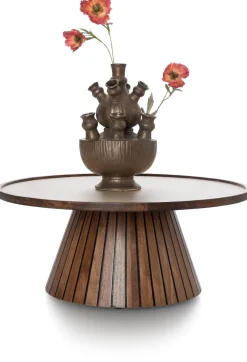 XOOON Cleo salontafel H34cm in kleur Bruin shop je bij COCOmaison