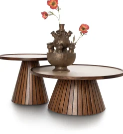 XOOON Cleo salontafel H34cm in kleur Bruin shop je bij COCOmaison