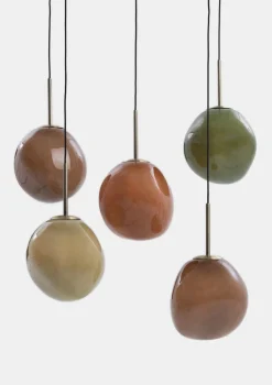 Online XOOON COCOmaison, Abby hanglamp 5*E27 - Multikleur